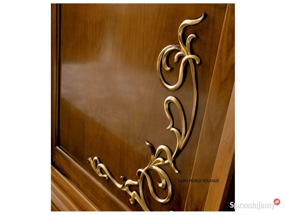 Klasyczna drewniana szafa dwudrzwiowa kość Przemyśl