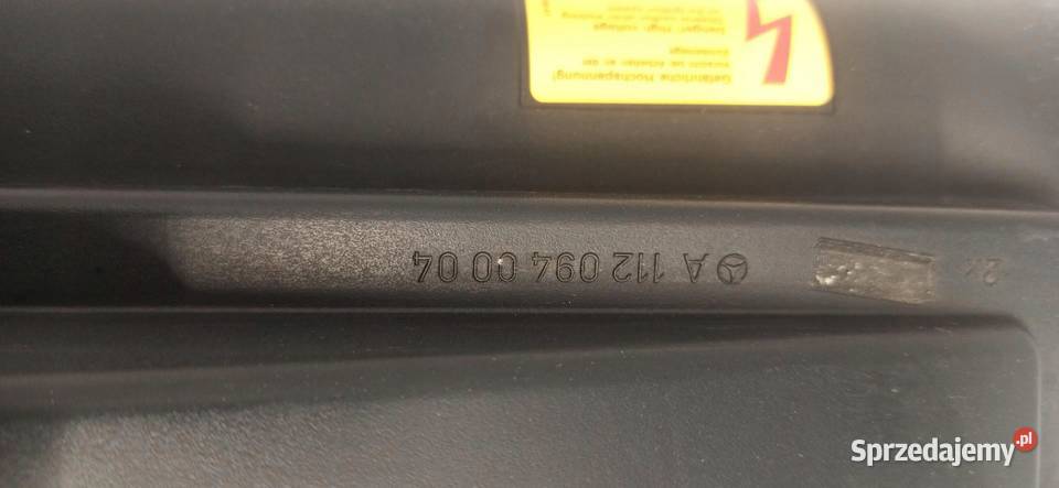 MERCEDES W211 OBUDOWA FILTRA POWIETRZA osobowe Motoryzacja dolnośląskie sprzedam