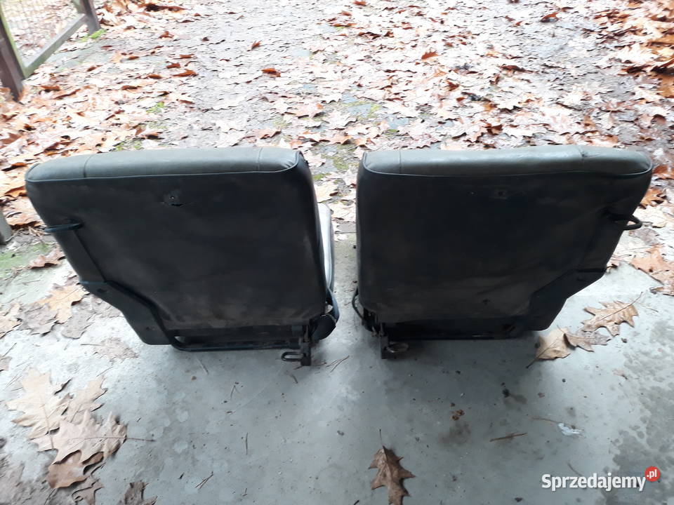 Suzuki Samurai Fotele tylne z pasami Otwock