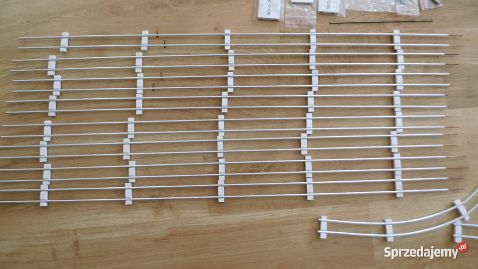 Duży zestaw torów w skali 0 Aluminium FILM