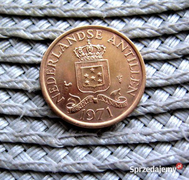 Antyle Holenderskie 1 Cent 1971r Kalisz