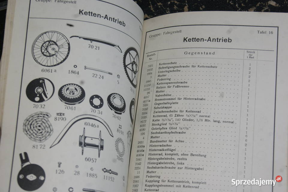 DKW E200 DKW 206 KATALOG CZĘŚĆI Rybnik sprzedam