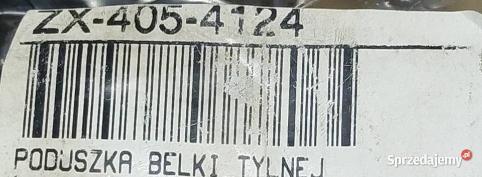 PODUSZKA TYLNEJ BELKI PEUGEOT 405 4X4 515125 Mielęcin