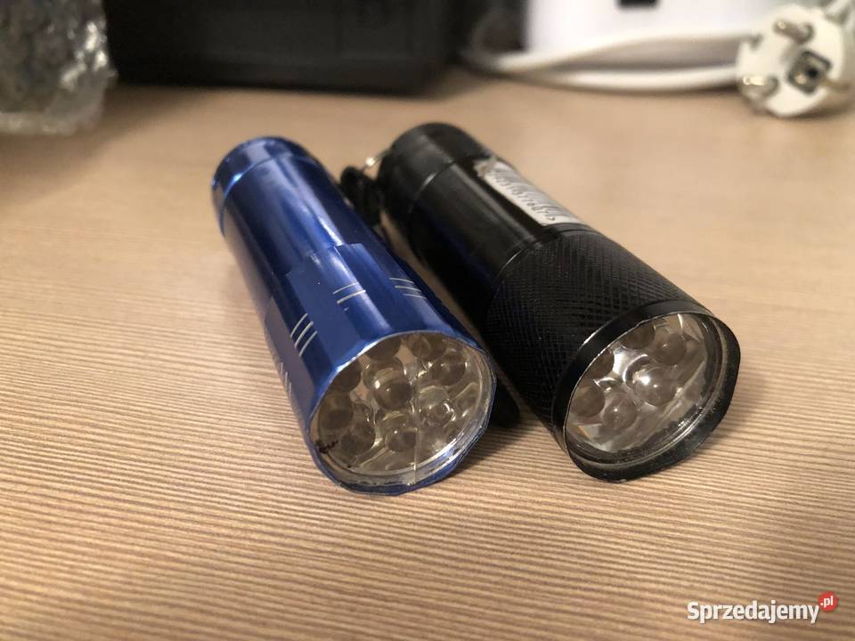 Komplet dwóch aluminiowych latarek LED Latarki i oświetlenie świętokrzyskie