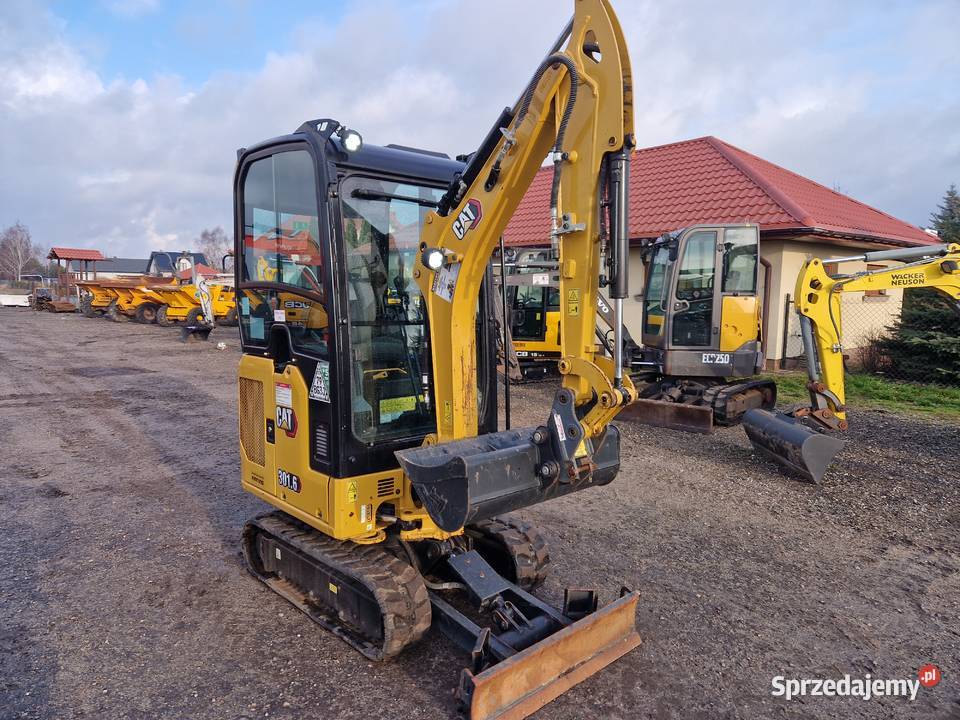 Minikoparka Caterpillar CAT 3016 2022r przebieg lubelskie Ryżki