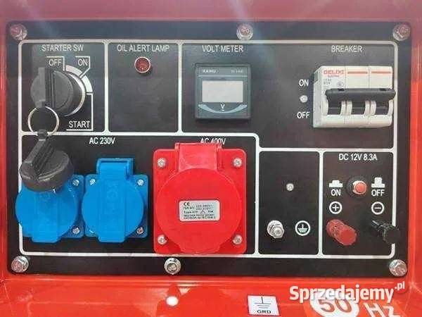 Nowy Agregat prądotwórczy GEN POWER JDE9500SE 8