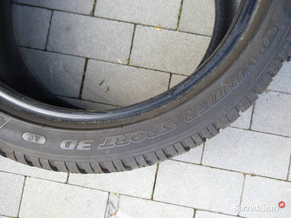 Opony Dunlop Winter Sport 3D komplet zima dolnośląskie Tarnów