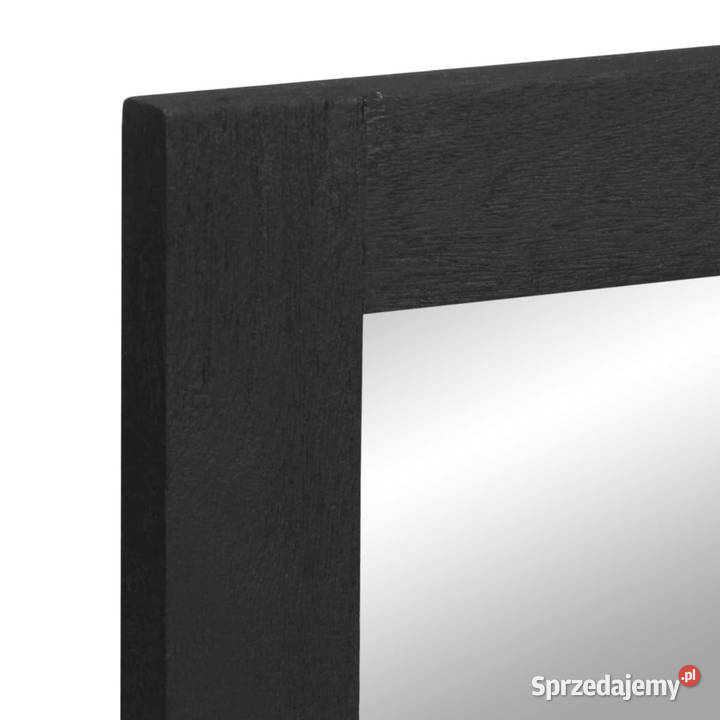 Lustro łazienkowe czarne 50x70x25 WM4017679 Pozostałe Warszawa