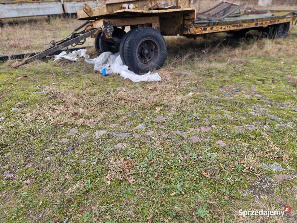 Przyczepa niskopodwoziowa POM Śrem