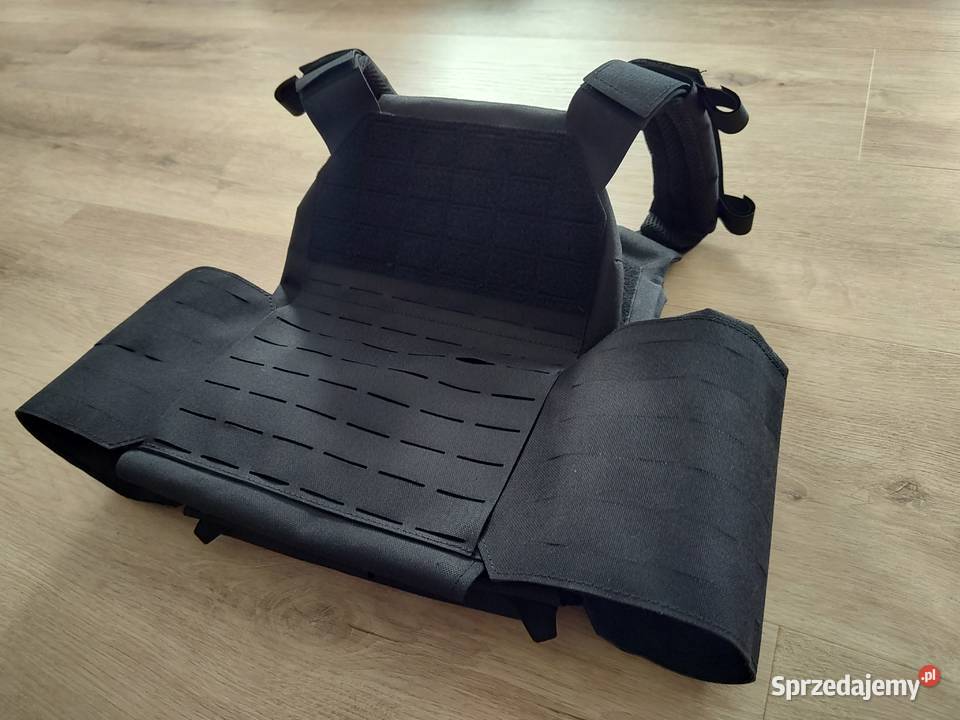 Kamizelka taktyczna do ASG plate carrier czarna Gliwice sprzedam