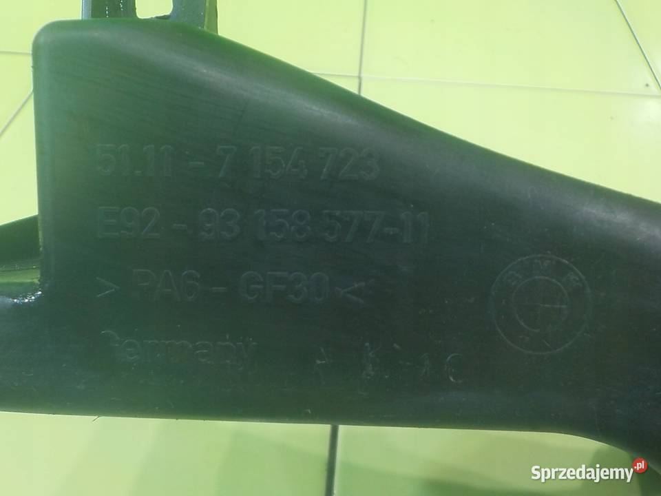 BMW 3 E92 MPAKIET 10r COUPE 2D slizg pod lampe Suków