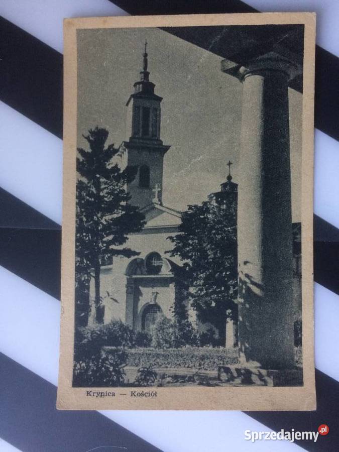 1125 Widokówka Krynica Pocztówki i karty telefoniczne Szczecin