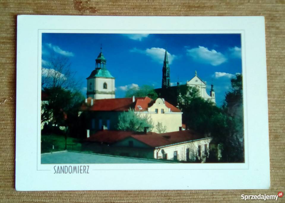 SANDOMIERZ WIDOK NA KOŚCIÓŁ I BAZYLIKĘ Piszczac