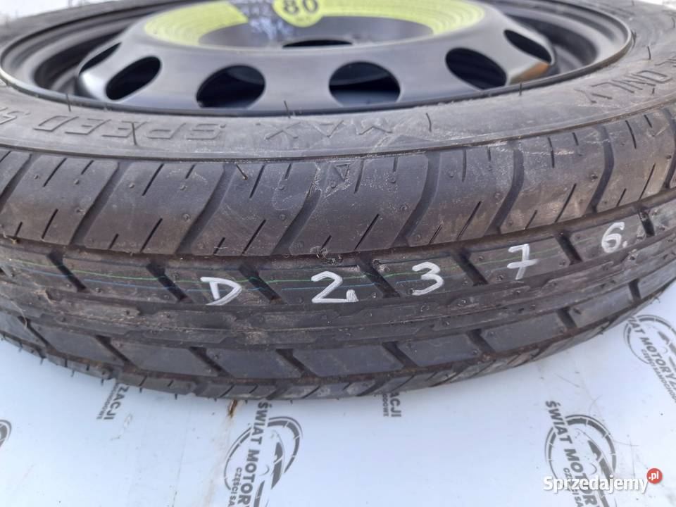 GOLF AUDI SEAT ALTEA koło dojazdowe 1257016 96M Koła dojazdowe świętokrzyskie Kielce sprzedam