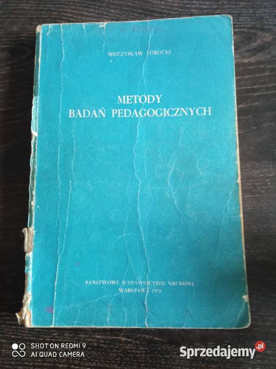 Metody badań pedagogicznych Antykwariat podkarpackie Mielec