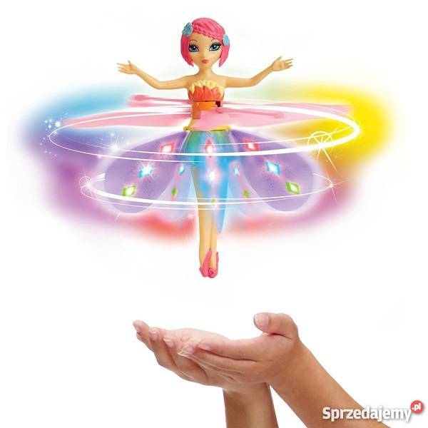 FLUTTERBYE DELUXE Wróżka Świecąca Latająca 5 lat+ Mieszków