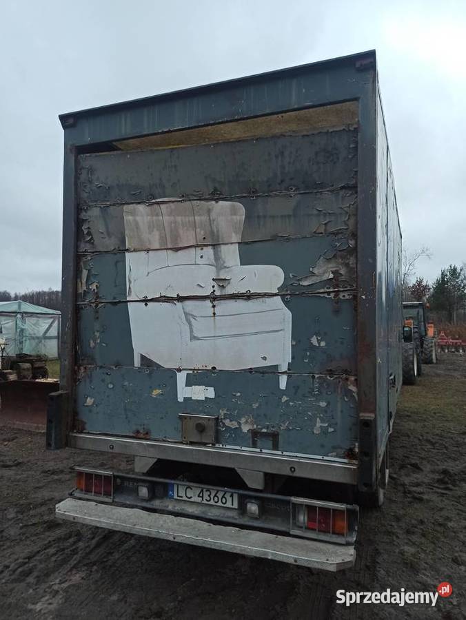 Kontener 52x22m magazyn iveco mascott lubelskie Chełm