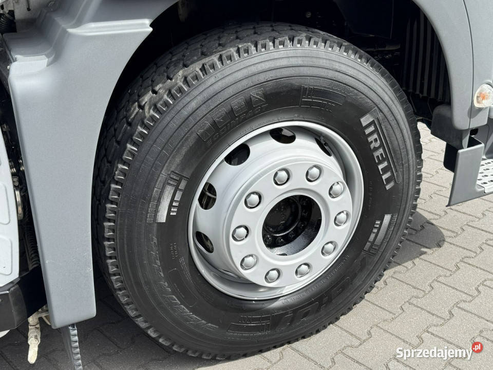 MAN TGS 18320 E5 BUCHER OPTIFANT 8000 Zamiatarka tachograf Widełki