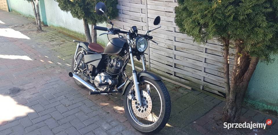 Yamaha SR 125 Bobber nieuszkodzony wielkopolskie Poznań
