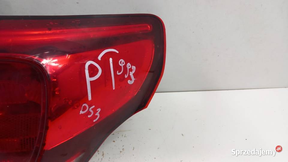CITROEN DS3 LAMPA TYŁ PRAWA Zbierkowo