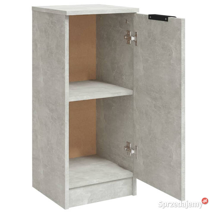 Szafka szarość betonu 30x30x70 materiał