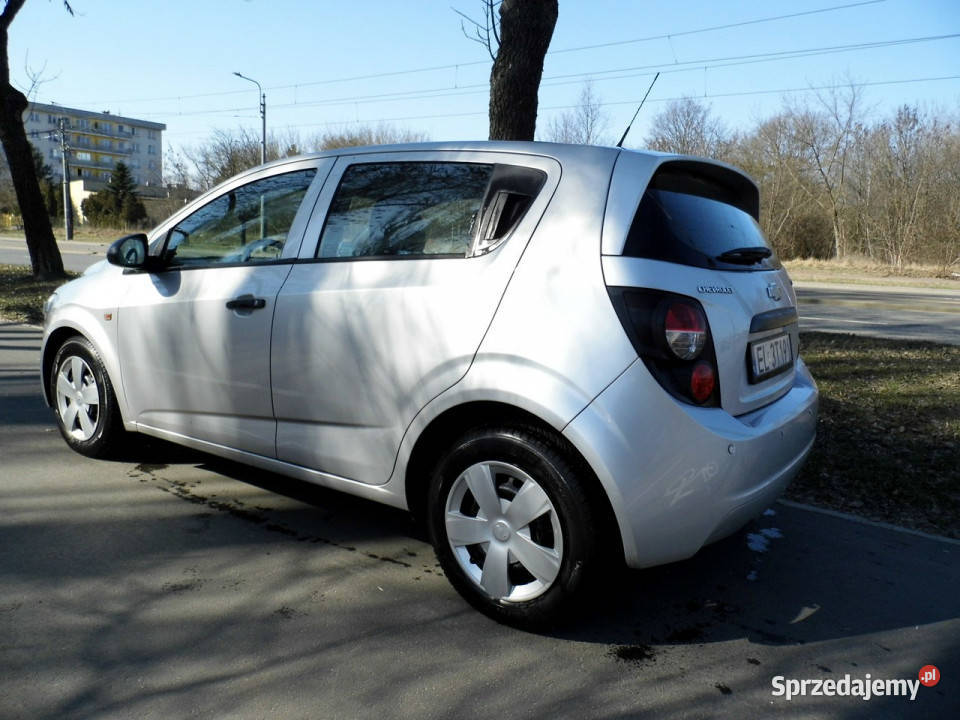 Chevrolet Aveo 12 klima T30 2011 łódzkie Łódź