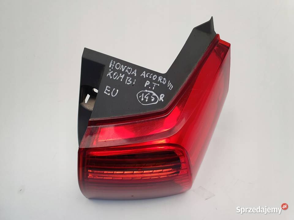 LAMPA PRAWA TYLNA Honda Accord VII KOMBI 0208r Motoryzacja Rudka