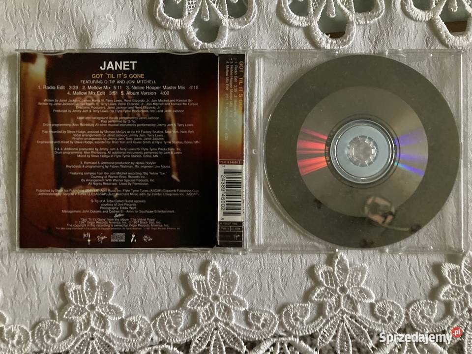 Płyta CD Single Janet Jackson Got Til Its Gone Czerwionka-Leszczyny
