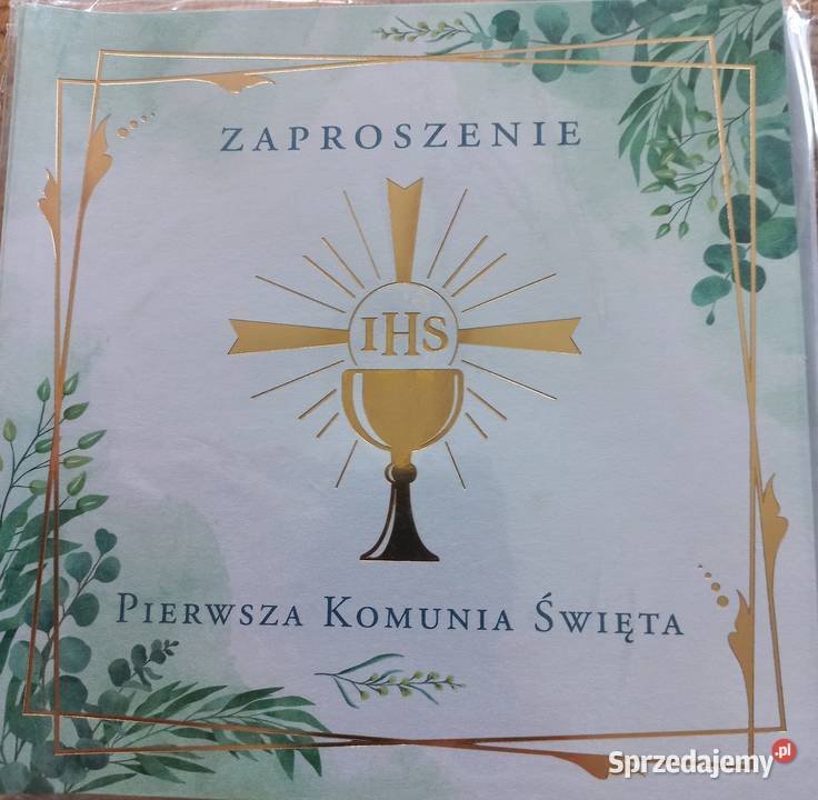 Zaproszenia komunijne tanio 70 Pabianice