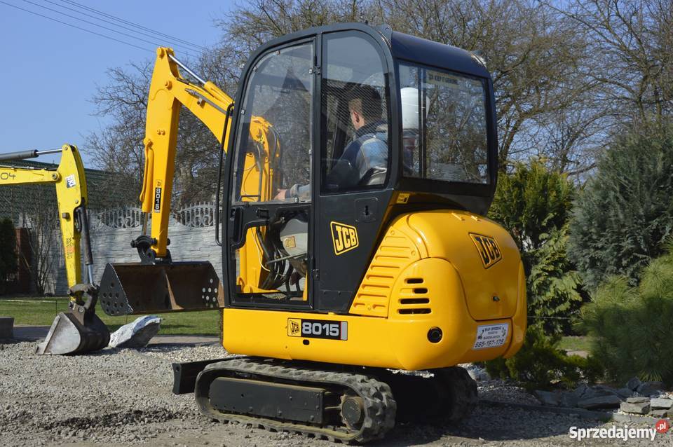 Minikoparka mini koparka JCB 8015 2001r 1550MTG Złoczew