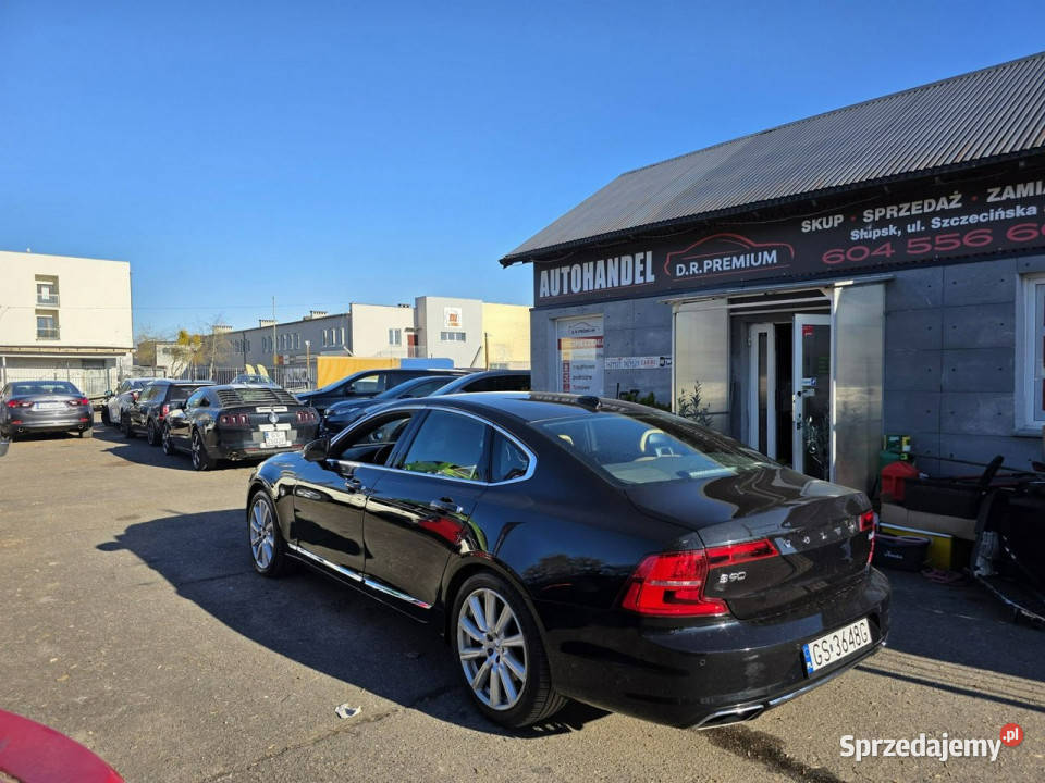 Volvo S90 20 T6 320 Inscription 4x4 Kamery 360 Rok produkcji 2017 Samochody osobowe Słupsk