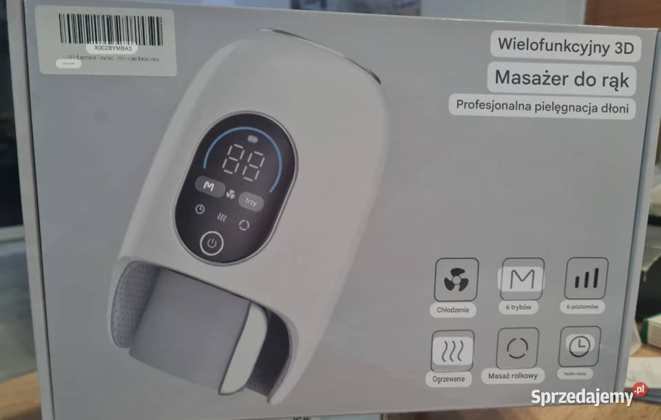 Nowy masażer do rąk 3D