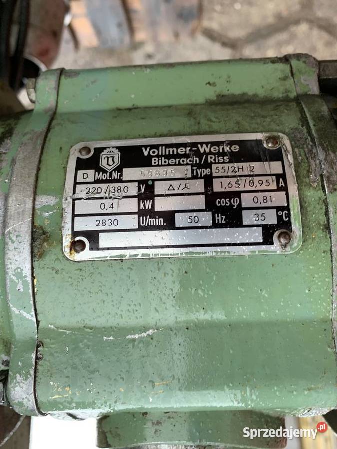 Ostrzałka do pił trakowych Vollmer CNS Pozostałe pomorskie Wejherowo