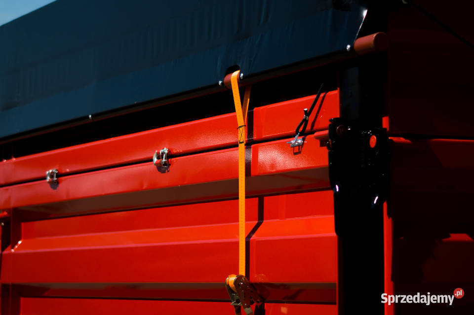 Gruba plandeka na przyczepę rolniczą 900gm2 nieuszkodzony wielkopolskie Antoninek