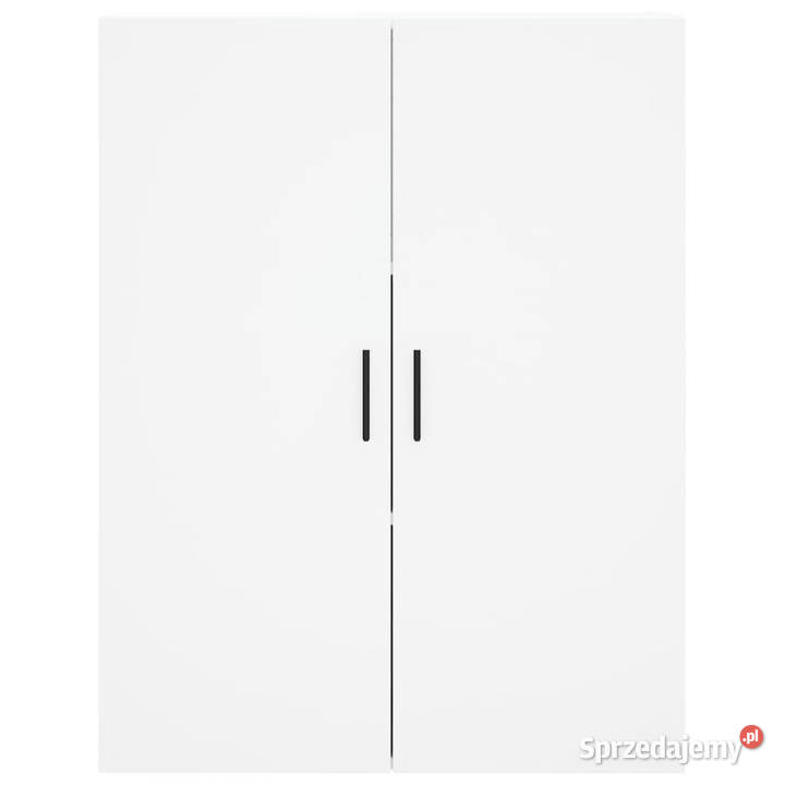 Witrynka biała 695x34x180 materiał