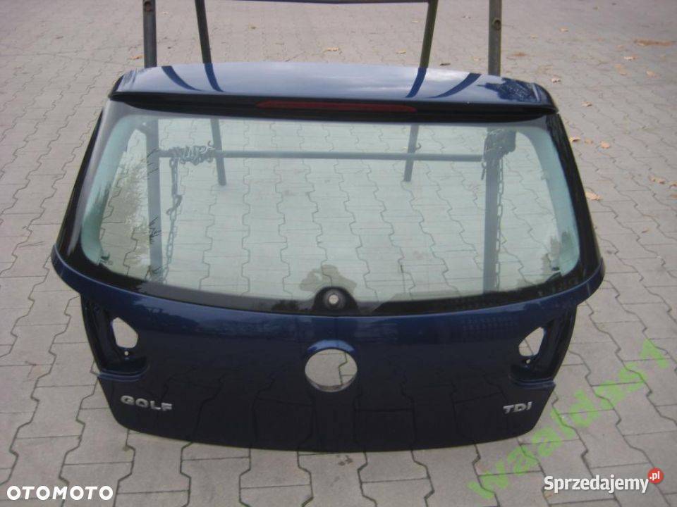 VW GOLF V 5 KLAPA BAGAŻNIKA TYŁ SZYBA Rakoniewice sprzedam
