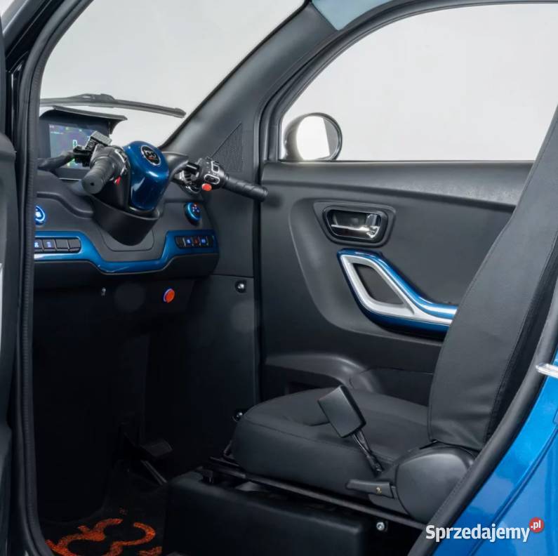 Skuter z dachem bez prawa jazdy MICRO CAR BILI niebieski małopolskie Tarnów sprzedam