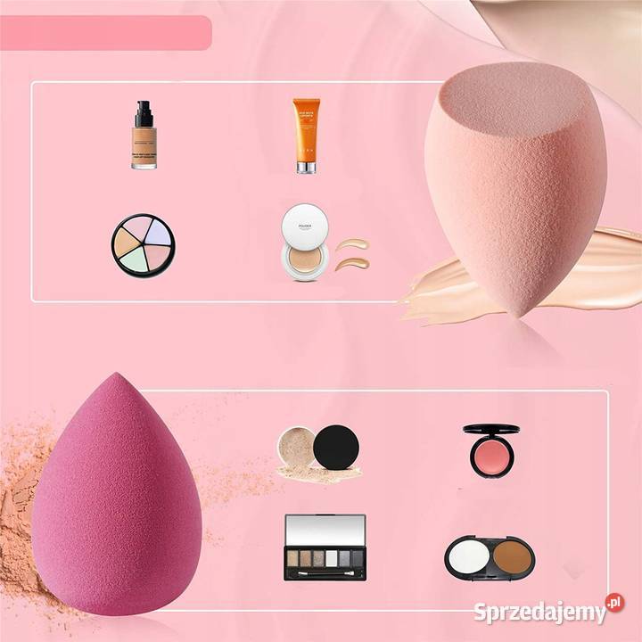 Zestaw 4 gąbek BeautyBlender do makijażu