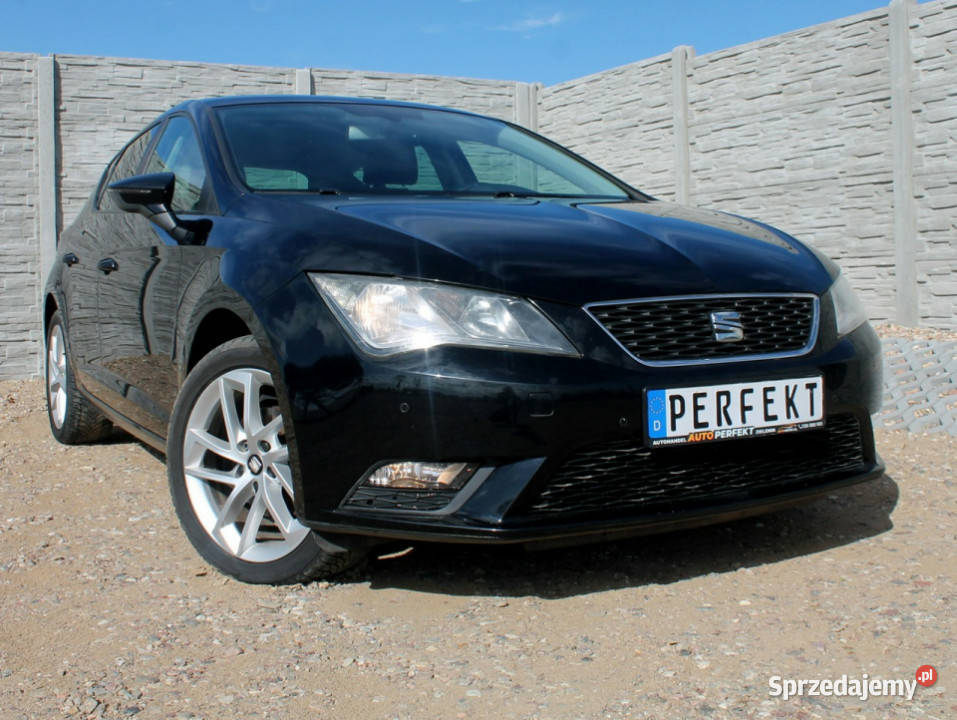 Seat Leon 16 TDI 105 Klimatronik TELEFON wspomaganie kierownicy pomorskie Zielenin
