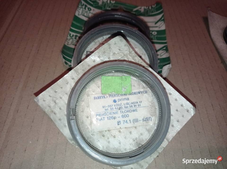Panewki Fiat 126 nowe 0508 II szlif nowe Bimet Lublin