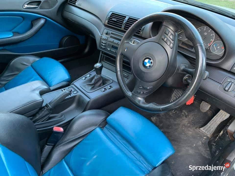 Wnętrze BMW E46 coupe M3 Individual Rarytas Łoniów