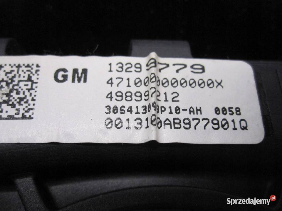 OPEL ASTRA J LIFT 13r AIRBAG poduszka kierowcy