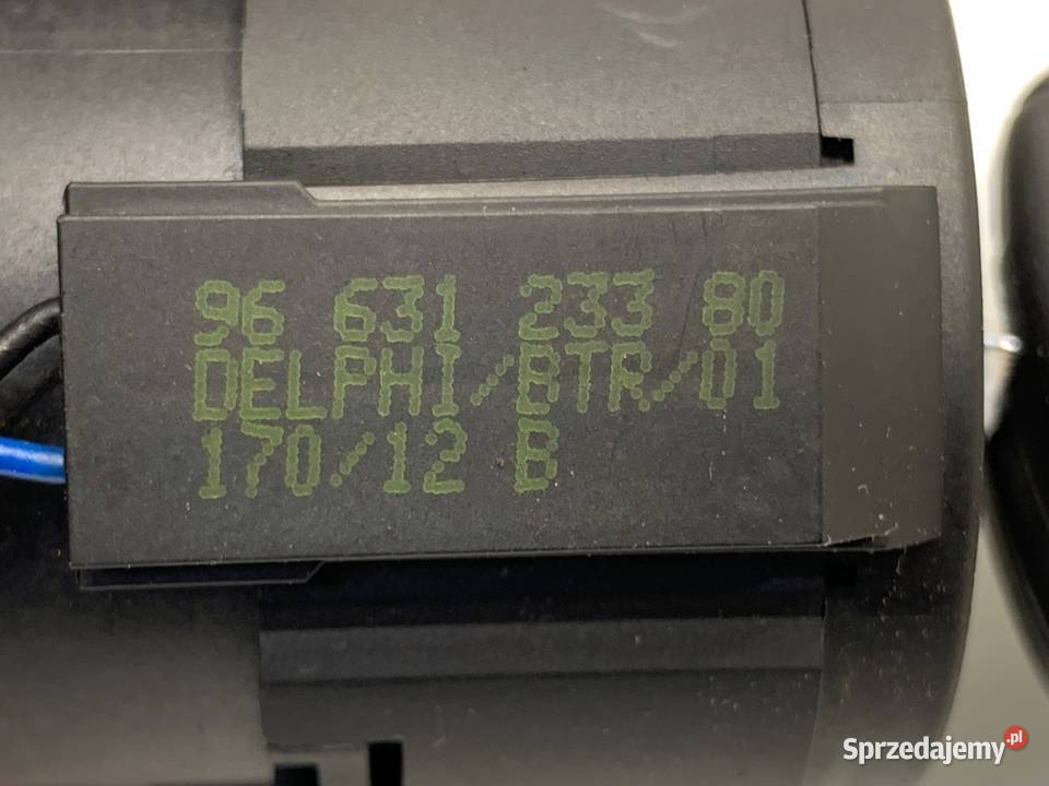 STACYJKA PEUGEOT 208 I 9663123380 16 92 KLUCZYK Stacyjki i kluczyki podkarpackie