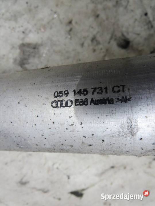 RURA INTERCOOLERA AUDI A8 D4 30 TDI 059145731CT Węże chłodnicy