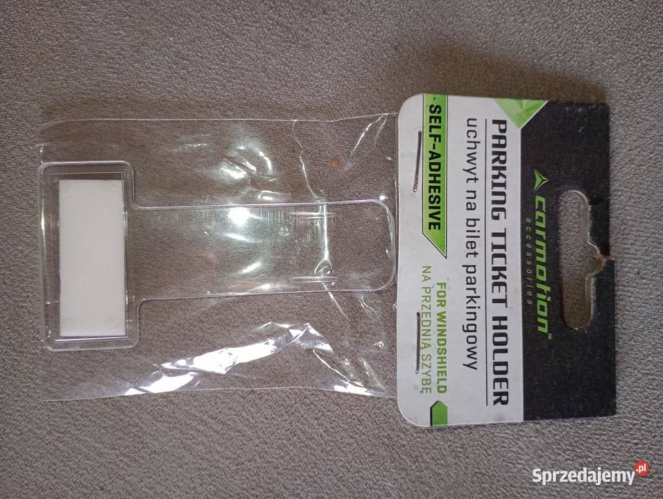 uchwyt na bilet parkingowy Szczecin