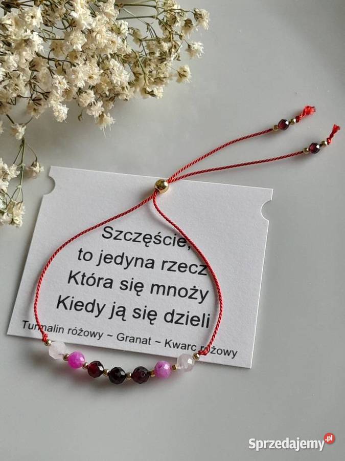 Bransoletka Szczęścia Kamienie naturalne Bielsko-Biała