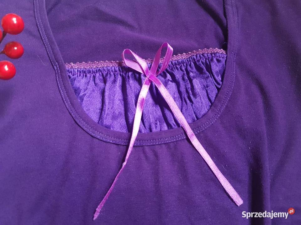 bluzka koszulka top kobieca zdobiona dekolt Kielce sprzedam