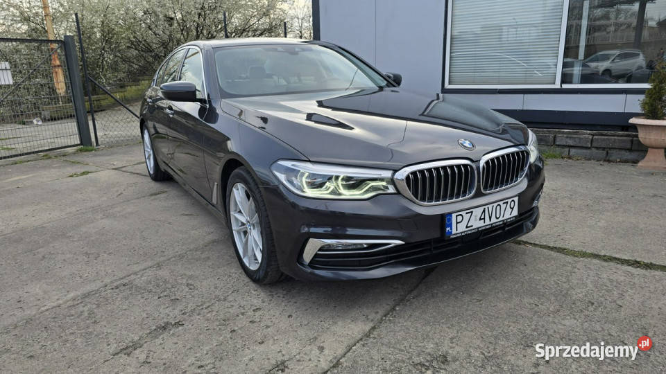 BMW 530 Luxury Line G30 2017 elektryczne lusterka Szczecin