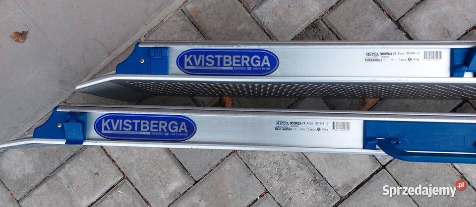 Rampy podjazdy aluminiowe składane 116202 firmy Zawiercie