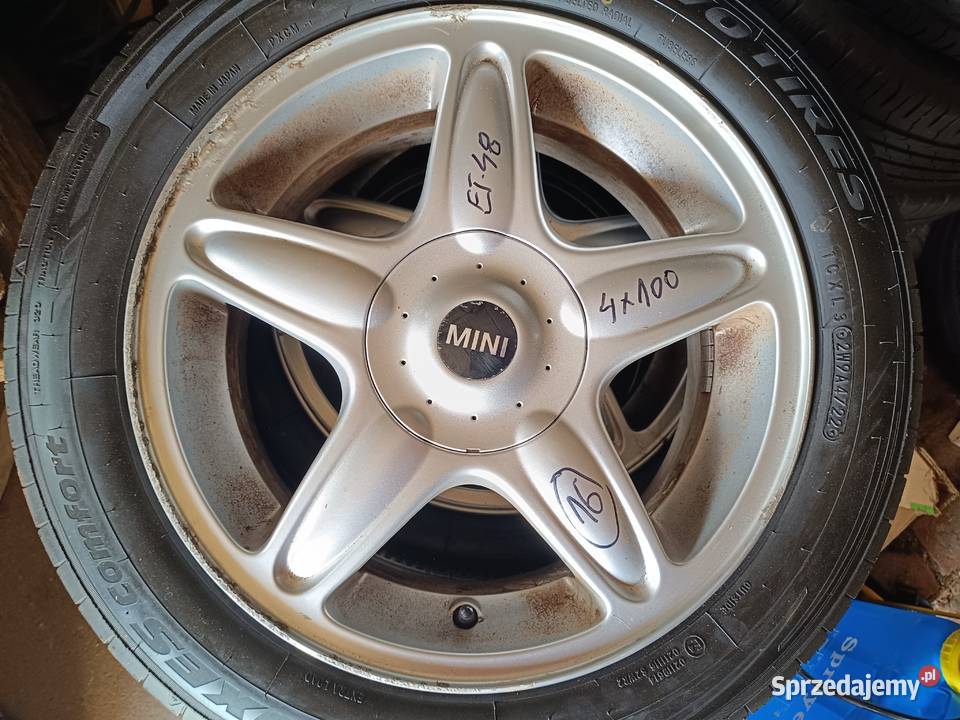 Komplet felg Mini Cooper 16 Gorzów Wielkopolski